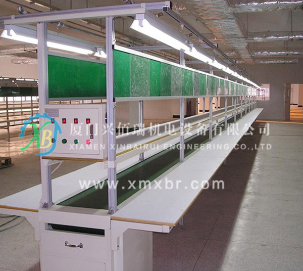 皮帶、隔板輸送線7